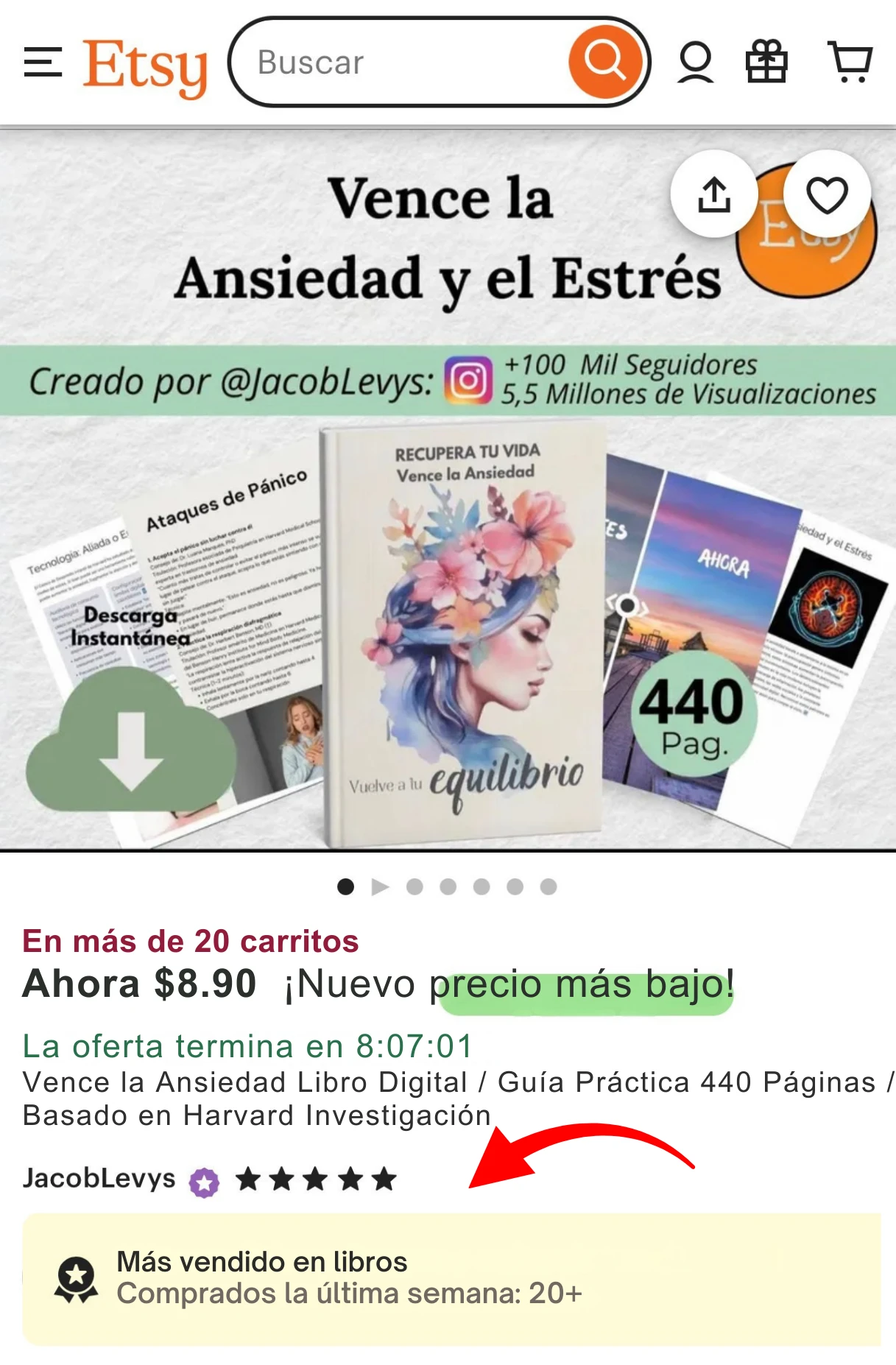 Tienda Etsy