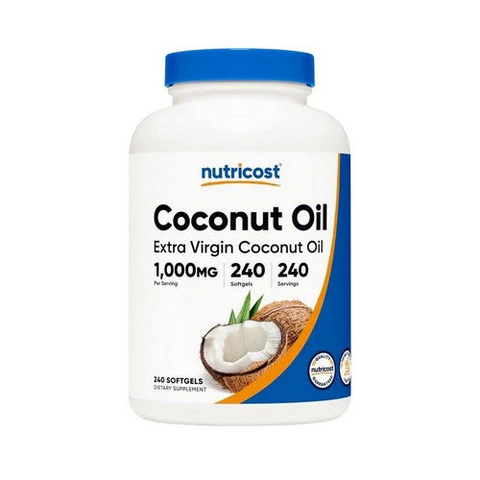 Aceite de coco softgels
