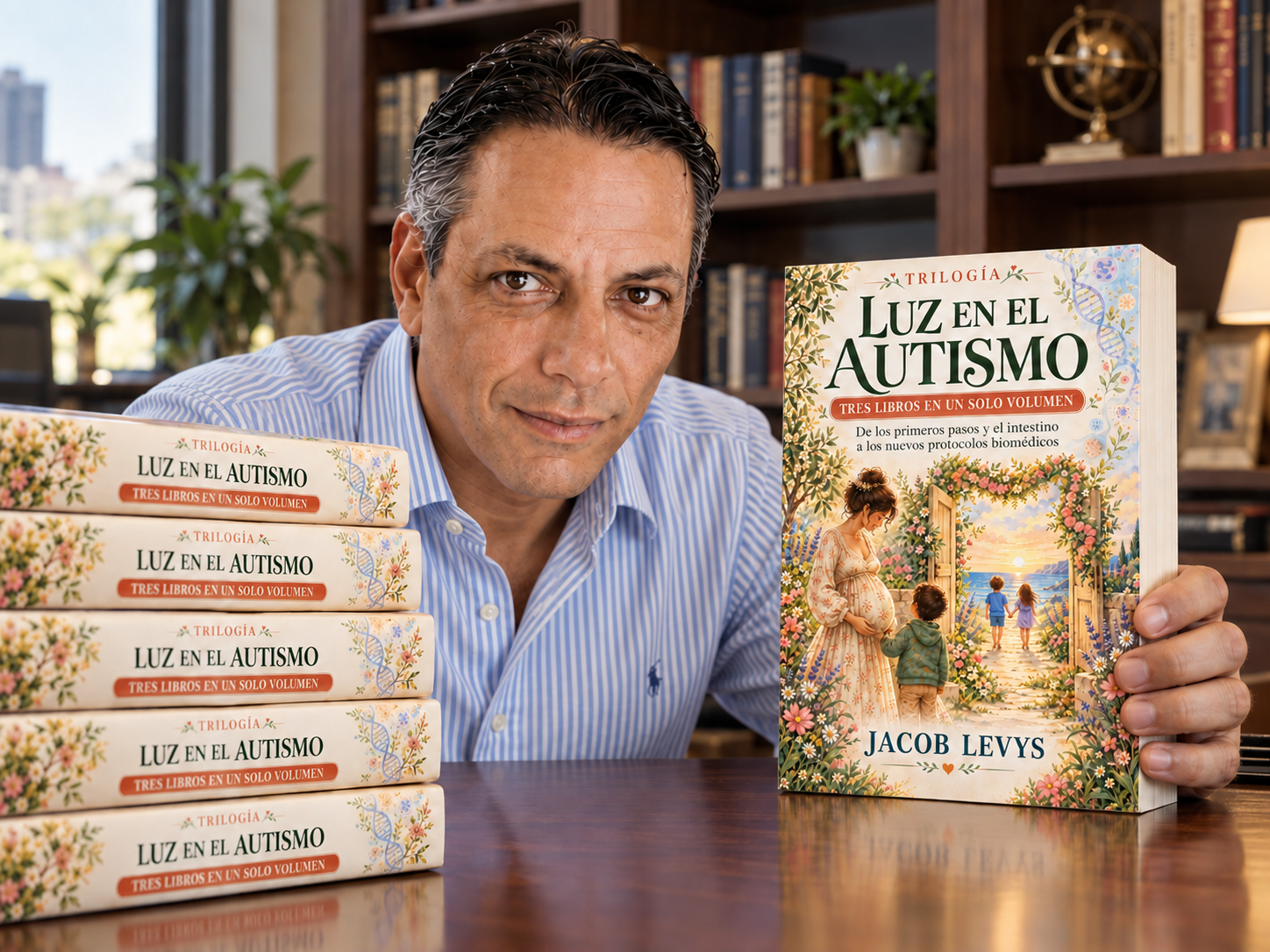 Jacob Levys con la trilogía Luz en el Autismo