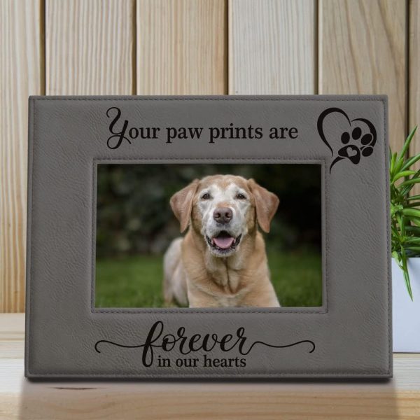 Beautiful unforgettable frame for pets that are no longer with us.