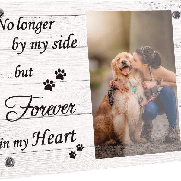 Beautiful unforgettable frame for pets that are no longer with us.