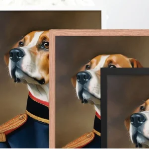 Custom Pet Portrait in poster, wrap canvas, pillow,mug and Iphone case. MeliavDigital, perfect for gifts. Mothersday2024 (1)