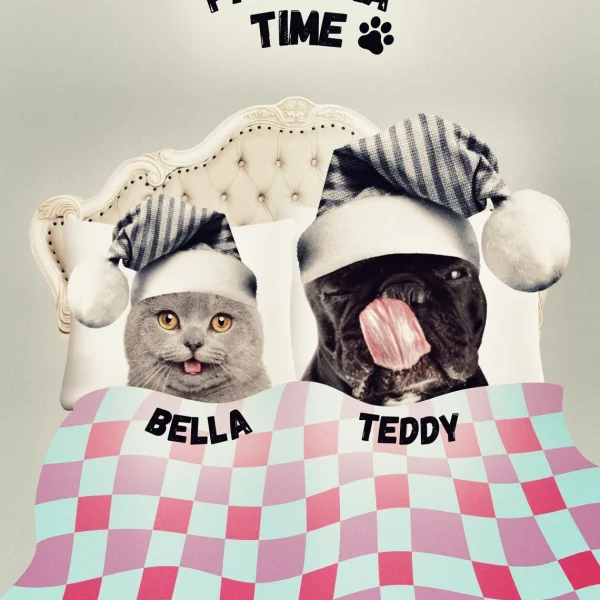 Pawsome Dreams: Customizable Pet Portraits for 2024 Instant Download